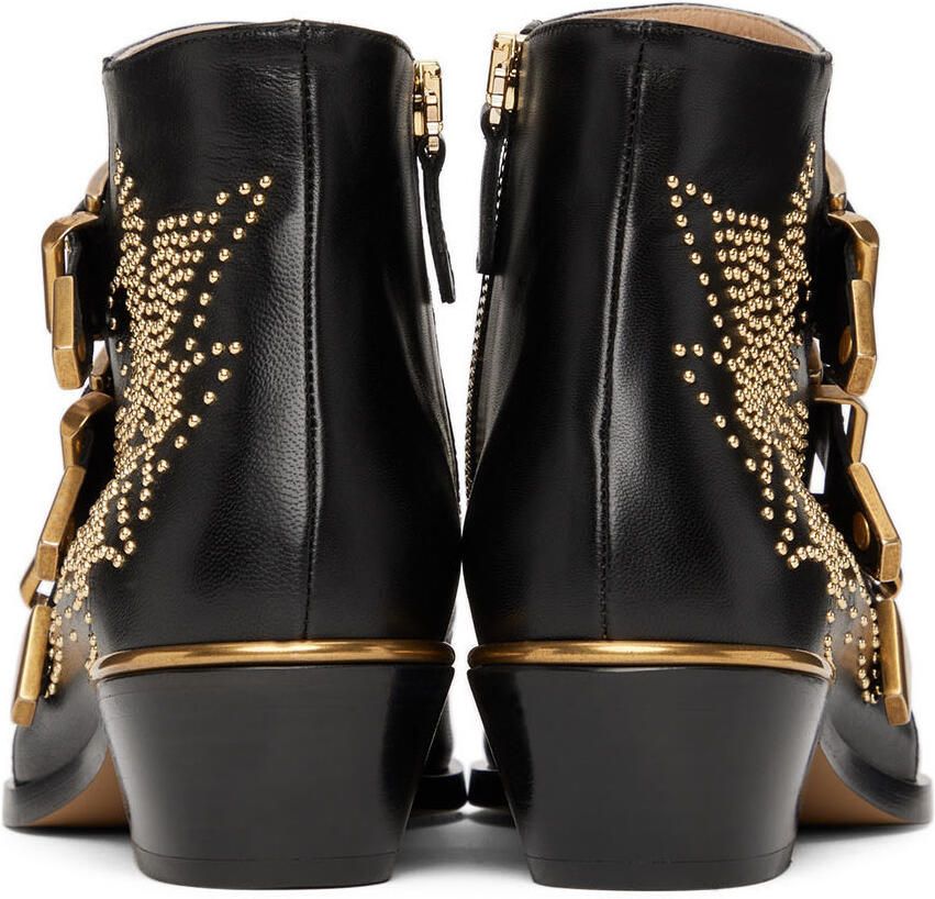 Chloé Black Susanna Ankle Boots
