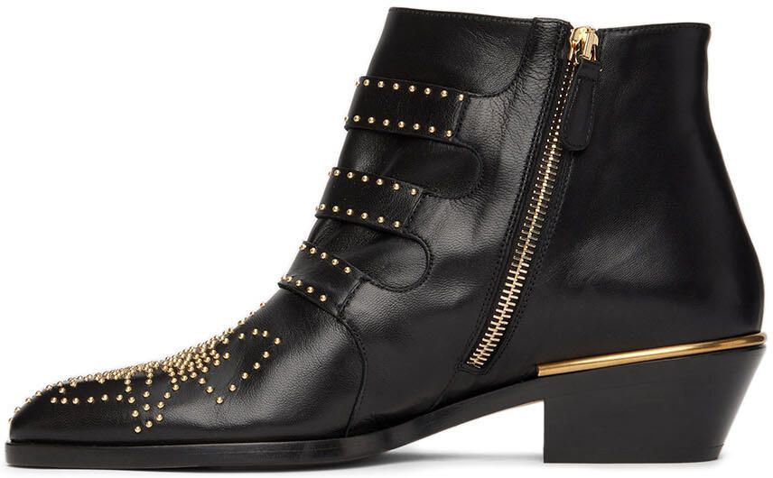 Chloé Black Susanna Ankle Boots - Picture 3