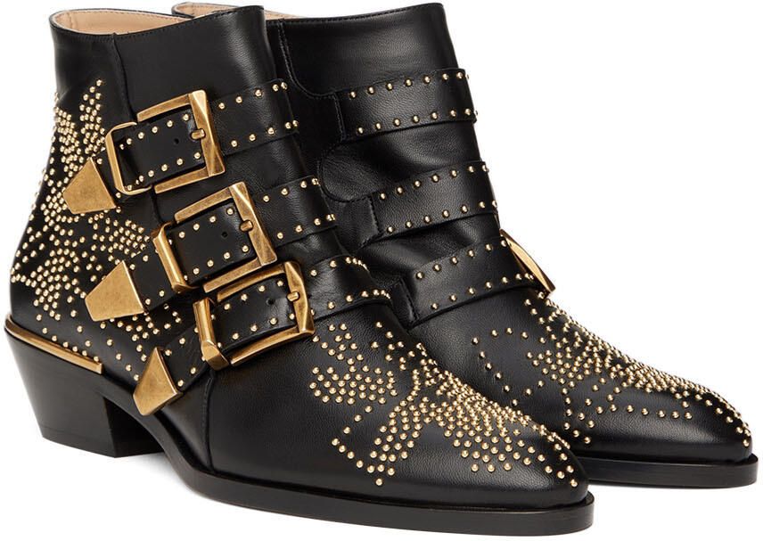 Chloé Black Susanna Ankle Boots - Picture 2