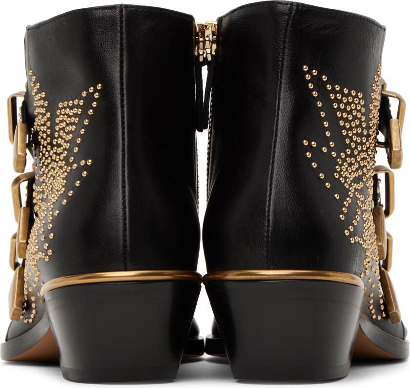 Chloé Black Susanna Ankle Boots