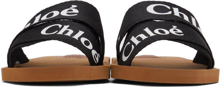 Chloé Black Woody Flat Mules - Picture 3