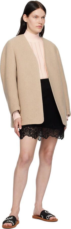 Chloé Black Woody Flat Mules - Picture 3