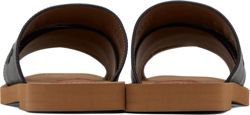 Chloé Black Woody Mules