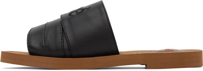 Chloé Black Woody Mules - Picture 3