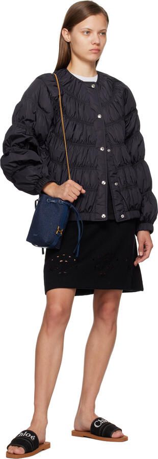 Chloé Black Woody Sandals - Picture 3