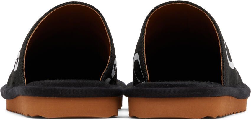 Chloé Black Woody Slippers