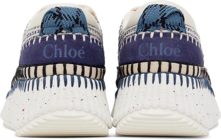 Chloé Blue Nama Sneakers