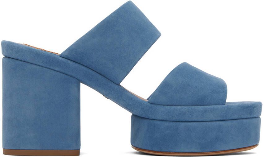 Chloé Blue Odina Heeled Sandals