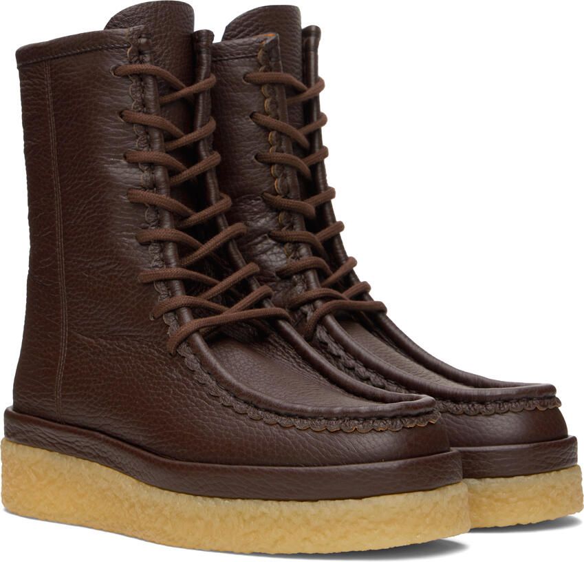 Chloé Brown Jamie Ankle Boots - Picture 2