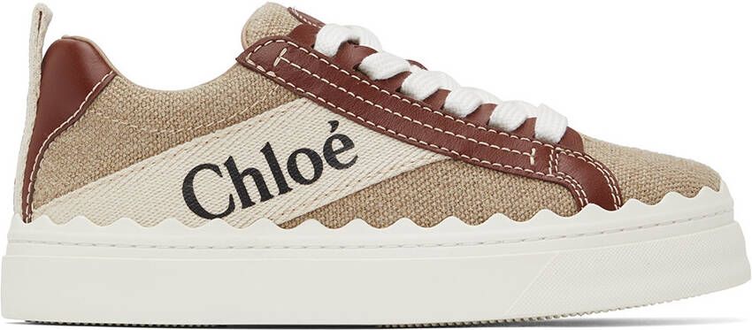 Chloé Brown Lauren Sneakers - Picture 5