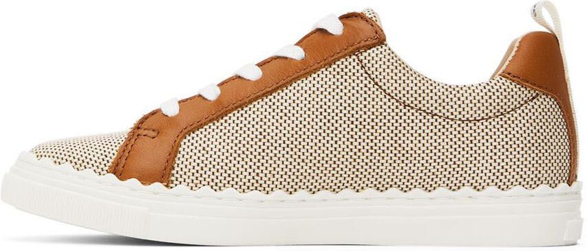 Chloé Kids Brown Lauren Sneakers - Picture 3