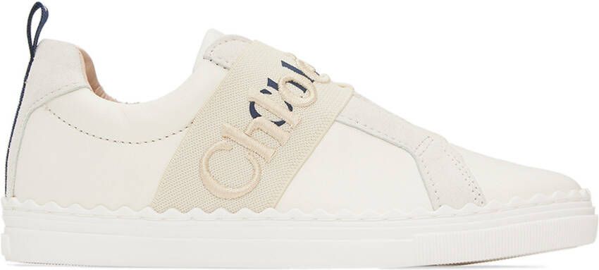 Chloé Kids Off-White Lauren Sneakers