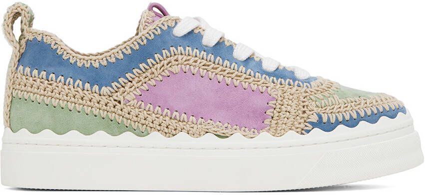Chloé Multicolor Lauren Sneakers - Picture 5