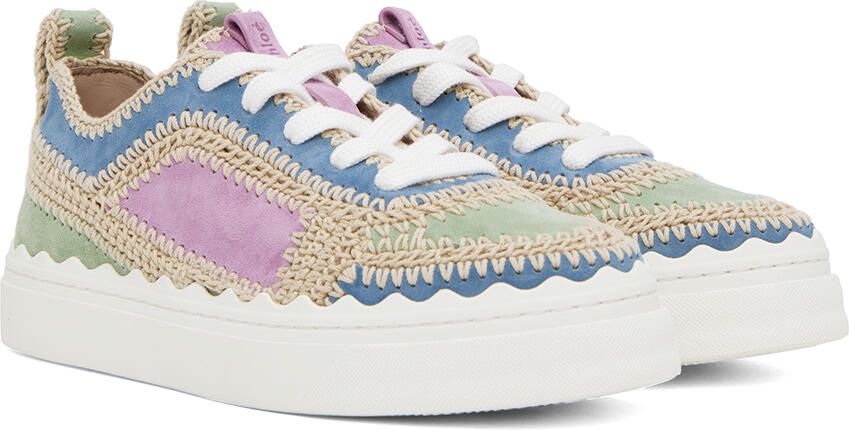 Chloé Multicolor Lauren Sneakers - Picture 2