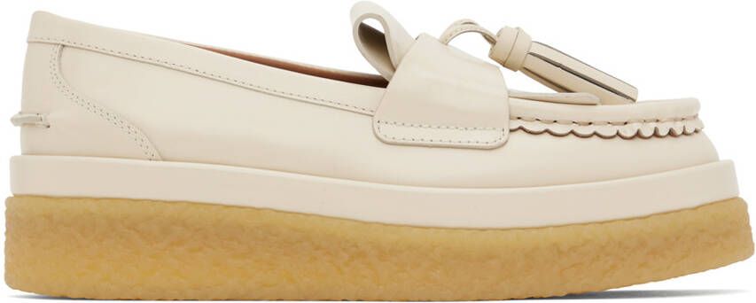 Chloé Off-White Jamie Loafers