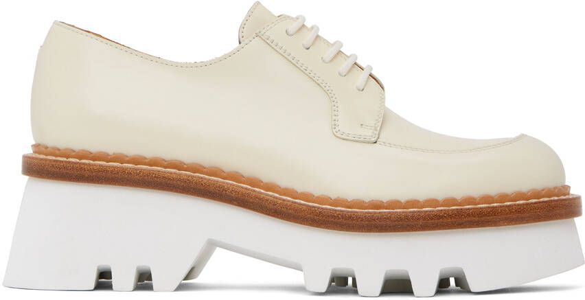 Chloé Off-White Owena Oxfords - Picture 4