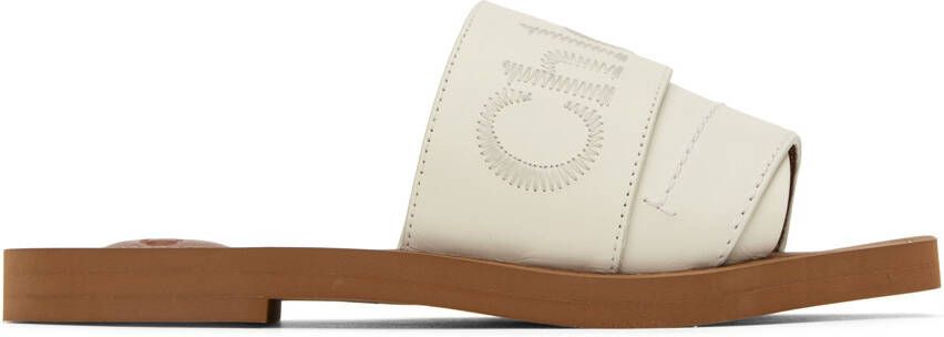 Chloé Off-White Woody Mules - Picture 3