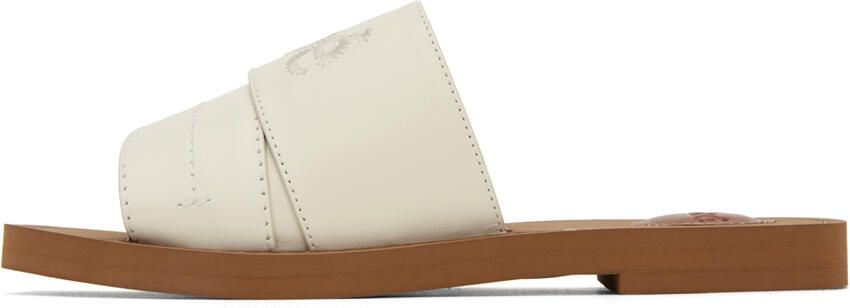 Chloé Off-White Woody Mules - Picture 2