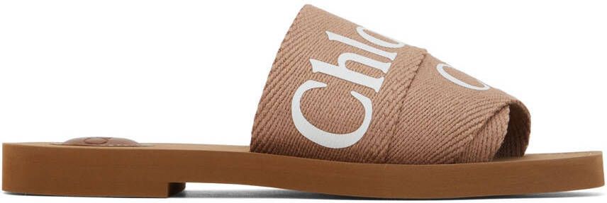 Chloé Pink Woody Mules - Picture 5
