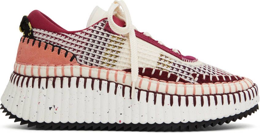 Chloé Red Nama Sneakers - Picture 5