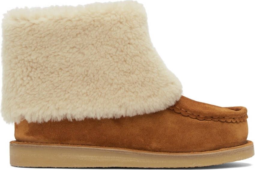 Chloé Tan Jessie Boots - Picture 5