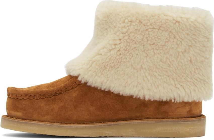 Chloé Tan Jessie Boots - Picture 4