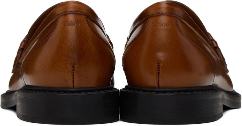 Chloé Tan Marcie Loafers