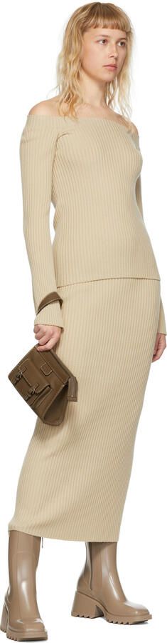 Chloé Taupe Betty Boots - Picture 4