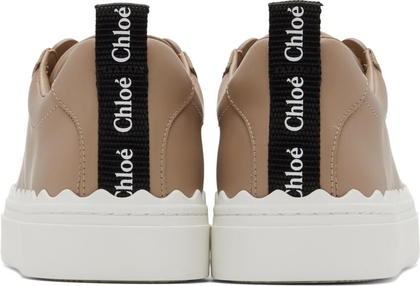 Chloé Taupe Lauren Sneakers