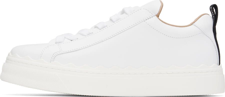 Chloé White Lauren Sneakers - Picture 2