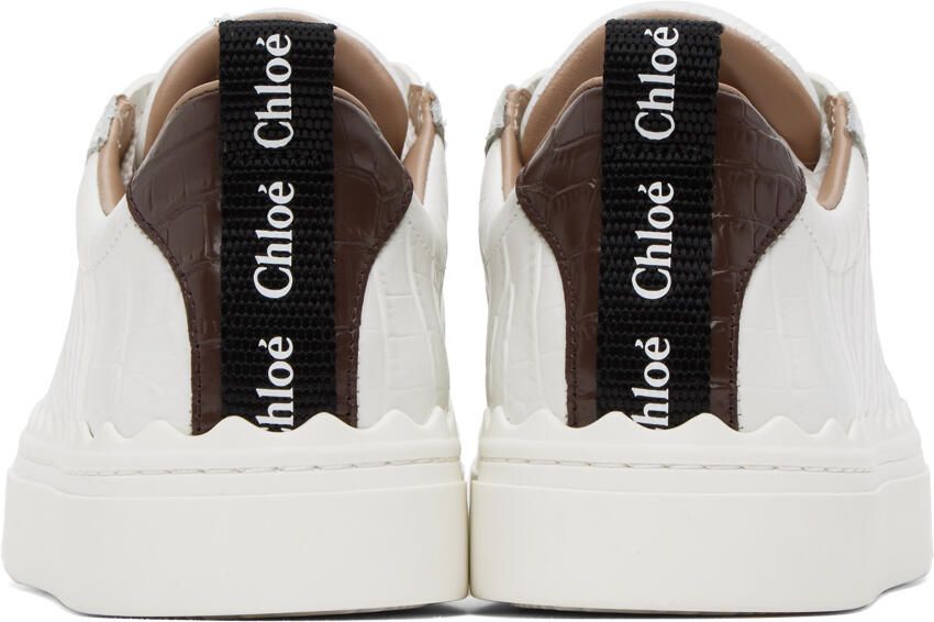 Chloé White Lauren Sneakers