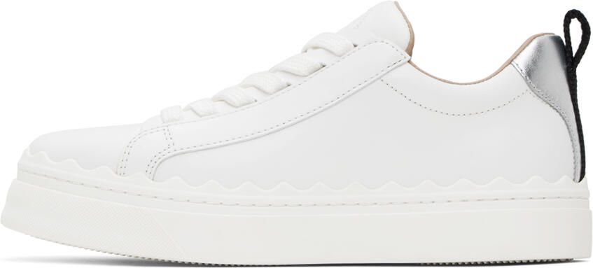 Chloé White Lauren Sneakers - Picture 3