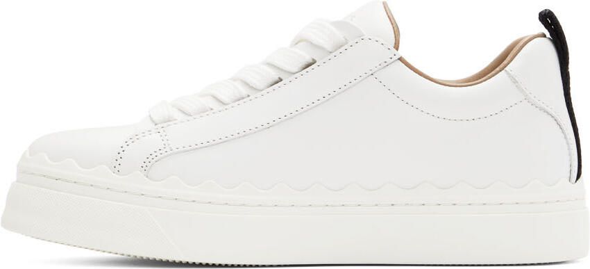 Chloé White Lauren Sneakers - Picture 3