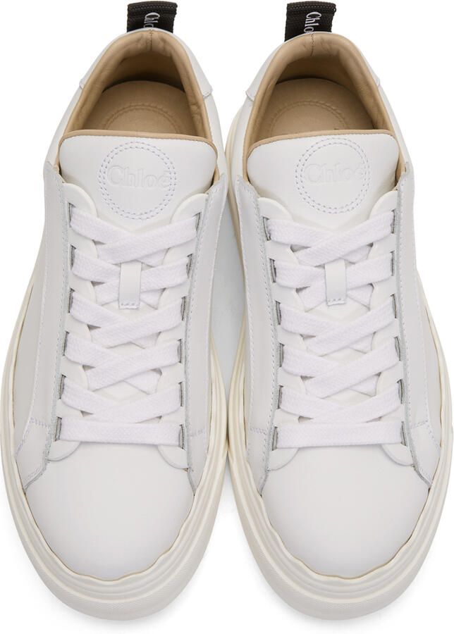 Chloé White Lauren Sneakers