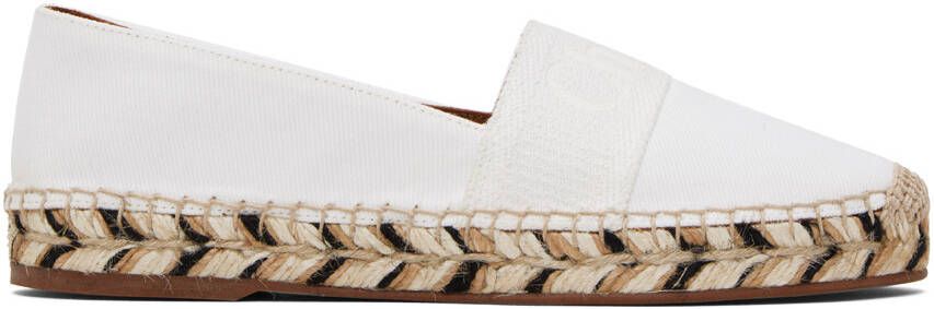 Chloé White Piia Espadrilles - Picture 5