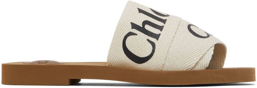 Chloé White Woody Mules - Picture 5