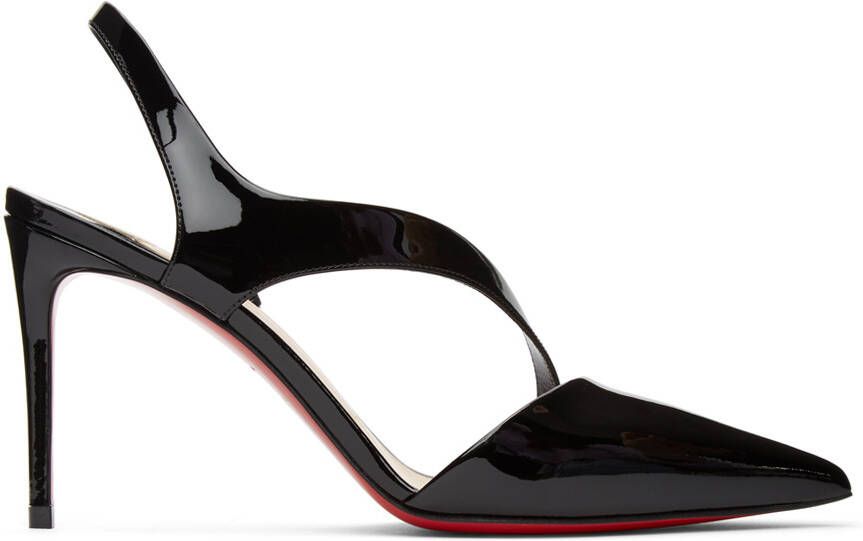 Christian Louboutin Black Brandina 85 Heels - Picture 5