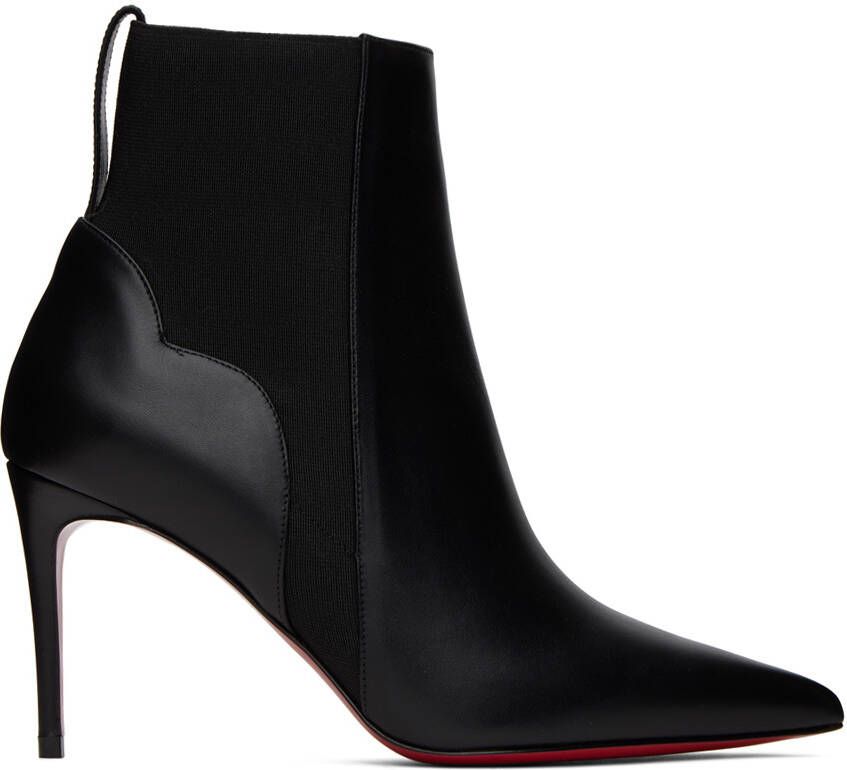 Christian Louboutin Black Chick Chelsea Boots - Picture 5