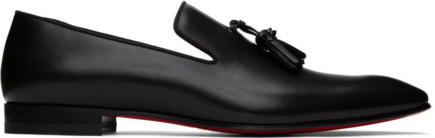 Christian Louboutin Black Dandelion Tassel Loafers - Picture 5