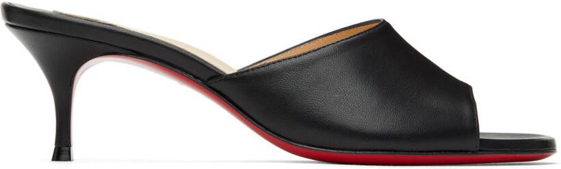 Christian Louboutin Black East 55 Mules - Picture 5
