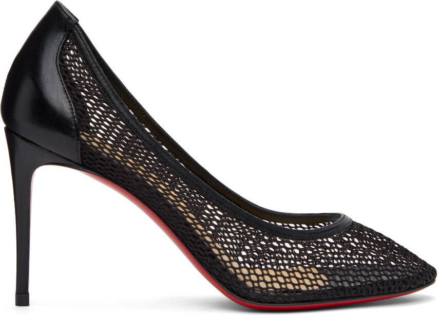 Christian Louboutin Black Filomena 85 Heels - Picture 5