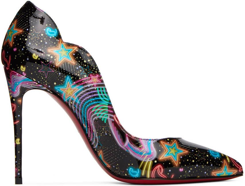 Christian Louboutin Black Hot Chick Heels - Picture 5