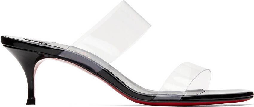 Christian Louboutin Black Just Nothing 55mm Heels - Picture 5