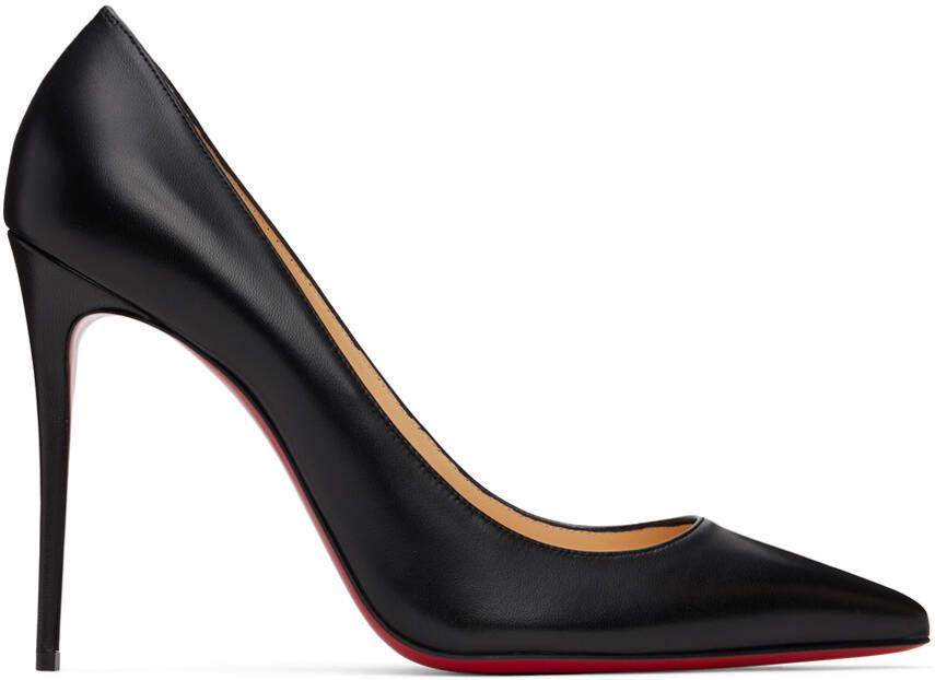 Christian Louboutin Black Kate 100 Heels - Picture 5