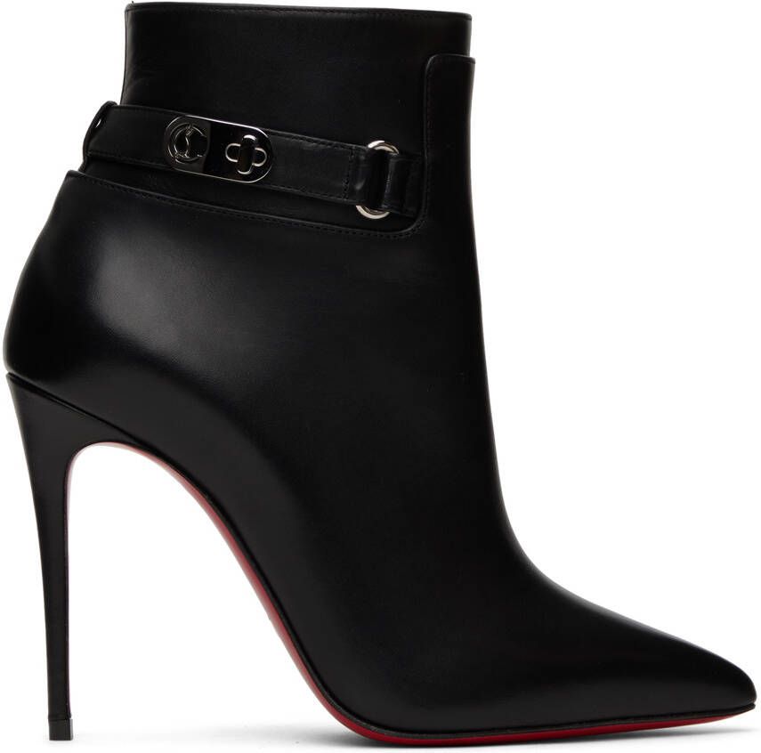 Christian Louboutin Black Lock So Kate 100 Boots - Picture 2