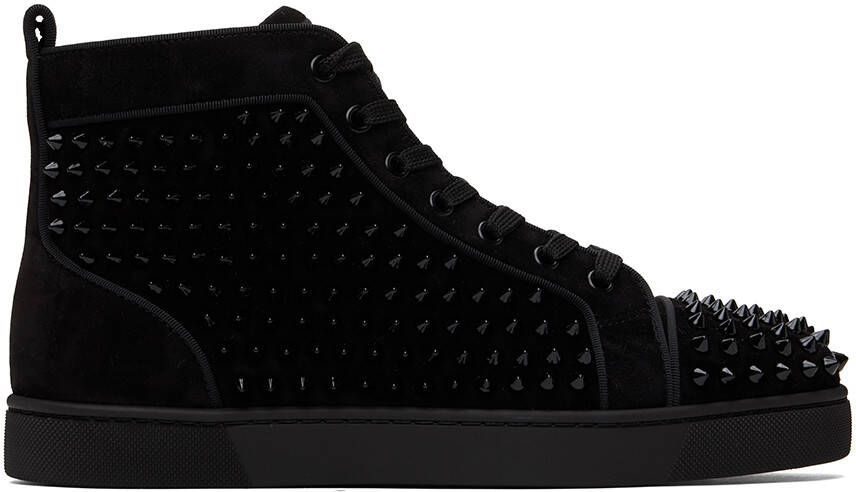 Christian Louboutin Black Louis Orlato Sneakers - Picture 5