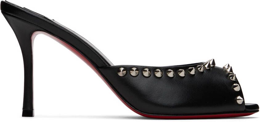 Christian Louboutin Black Me Dolly Spike Heeled Sandals - Picture 5