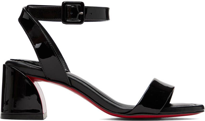 Christian Louboutin Black Miss Sabina 55 Heeled Sandals - Picture 5
