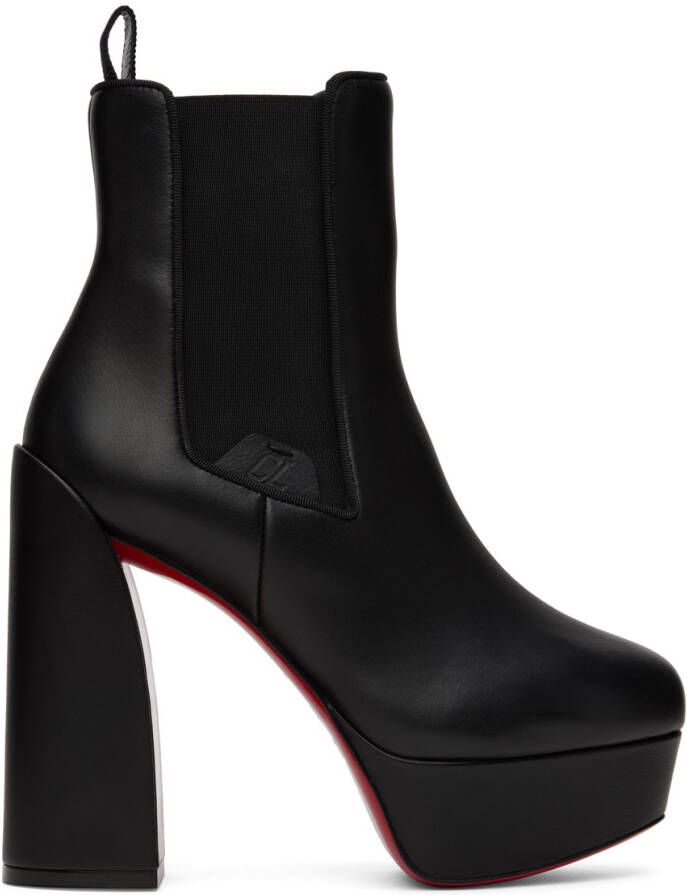 Christian Louboutin Black Movidastic 130 Boots
