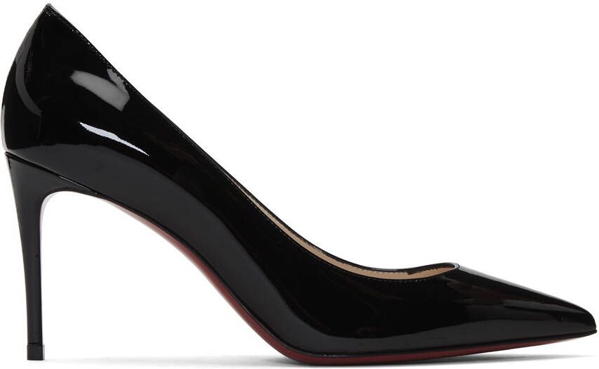 Christian Louboutin Black Patent Kate 85 Heels - Picture 5